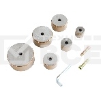 Аппарат для сварки пластиковых труб ПОБЕДА, ПТ-1800, 2000 Вт., 6 насадок, стойка, отвертка, кейс металл., фото4