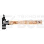 Молоток слесарный Denzel 600 г, кованый квадратный боек, буковая рукоятка, фото8