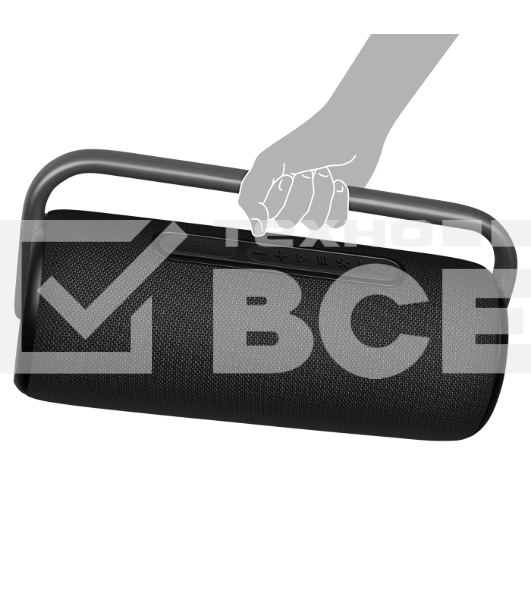 Колонка SVEN АС PS-395, черный (80 Вт, Waterproof (IPx5), TWS, Bluetooth, USB, 4800мА*ч)