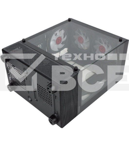 Компьютерный корпус Ginzzu RX670 mATX FAN 12CM FRGb*3