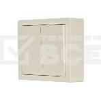 Выключатель 2-кл. ОП LETO крем LEZARD 752-0300-101, фото2