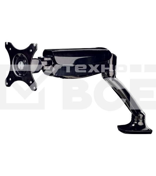 Кронштейн для мониторов ЖК Hama Fullmotion черный-26' макс.5кг крепление к столешнице поворот и наклон