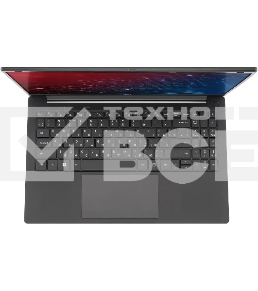 Ноутбук IRU Strato 15ALID5 Core i5 1235U 16Gb SSD512Gb Intel UHD Graphics 15.6' IPS FHD (1920x1080) FreeDOS black WiFi BT Cam 6000mAh (2148030)