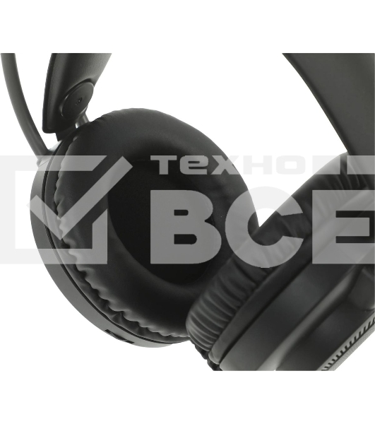 Гарнитура проводная с микрофоном A4Tech Fstyler FH200i серый 1.8м накладные оголовье (FH200I GREY)