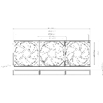 Кулер для корпуса Thermalright TL-M12QRW Reverse (124x120x25mm, 4-pin PWM, ARGB, 47.6CFM, 23.2dBA, 1500RPM, White), фото2