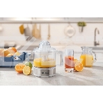 Соковыжималка Gorenje CJ30E белый/серебристый, цитрусовая, 30 Вт, 800 мл, механическое, фото6