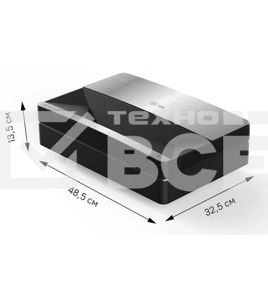 Проектор Cactus CS-U1.SG DLP 27200Lm (3840x2160) 800000:1 ресурс лампы:25000часов 2xUSB typeA 2xHDMI 9.7кг