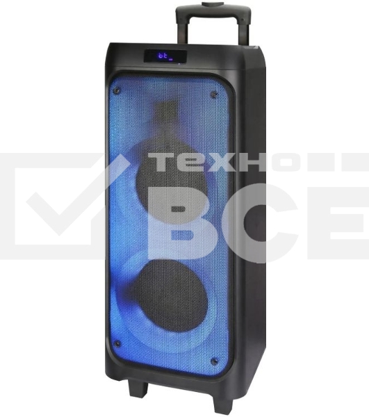 Минисистема SUPRA SMB-820 черный 550Вт FM USB BT SD