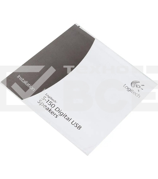 Акустическая система Logitech S150 980-000029 Колонки2.0, 2x0,6W, 90 Гц - 20 кГц, OEM