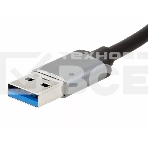 Переходник VCOM USB 3.0 -->RJ-45 1000Mbps+3 USB3.0, Aluminum Shell, 0.2м <DH312A>, фото13