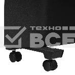 Конвектор Denzel XCE-2000B черный, 2000 Вт, 25 м2, термостат, фото5