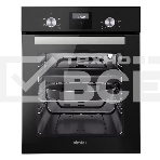 Электрический духовой шкаф Simfer B4EB56016, встраиваемый, черный, фото 1