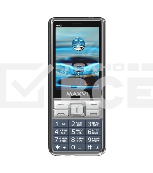 Мобильный телефон MAXVI X900i маренго