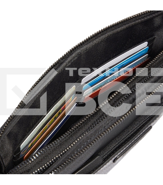 Мультипортмоне Piquadro Modus Special AC6156MOSR/N черный натур.кожа