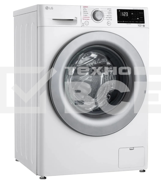 Стиральная машина LG F2V3HS4W белый, загрузка фронтальная 7 кг, 1200 об/мин., класс: A