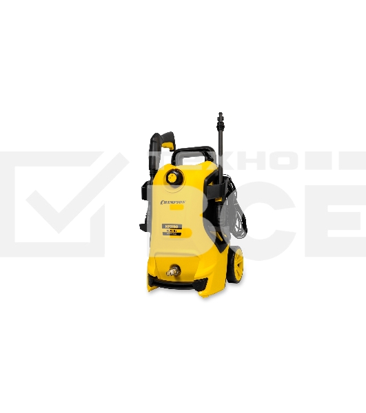 Мойка CHAMPION HP3180 (1,8кВт 100 бар t 40С 5,0л/мин 7,7кг синхронный, пеногенератор)