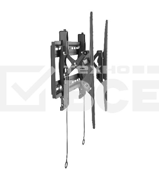 Универсальное наклонное настенное крепление Wize Pro T55X для 32