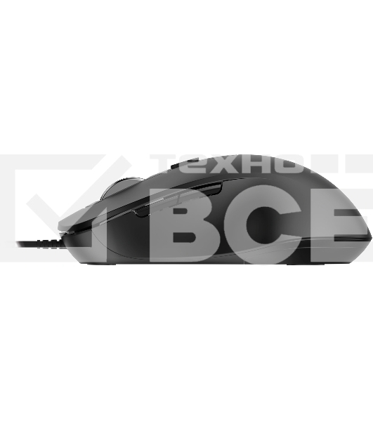 Мышь проводная Oklick 211M черный, 2400 dpi, USB, кнопки - 6