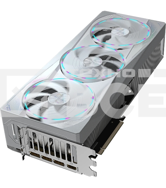 Видеокарта Gigabyte PCI-E 5.0 GV-N5080AORUSM ICE-16GD 1.0 NVIDIA GeForce RTX 5080 16Gb 256bit GDDR7 2617/30000 HDMIx1 DPx3 HDCP Ret