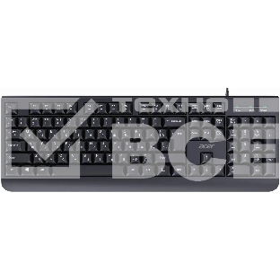 Клавиатура проводная Acer OKW400 черный USB Multimedia (ZL.KBDEE.01C) кабель 1.8м