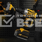 Щетка для дрели Denzel 75 мм, чашка, со шпилькой, нержавеющая витая проволока, фото2