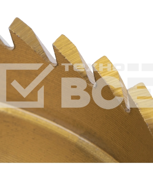 Коронка по металлу Denzel HSS, 70 мм, нитридтитановое покрытие