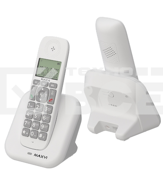 Радиотелефон MAXVI AM-02 белый