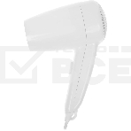 Фен настенный G-TEQ 8724 1200Вт 15м/сек пластик белый, фото9