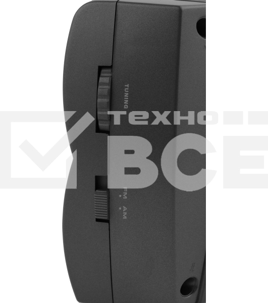 Радиоприемник Vitek VT-3591 (GY) LED индикатор Телескопическая антенна Тип батареек	UM-1