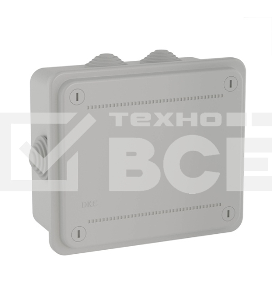 Коробка распределительная DKC 53900 ОП 120х80х50, 6 каб.ввод., IP55