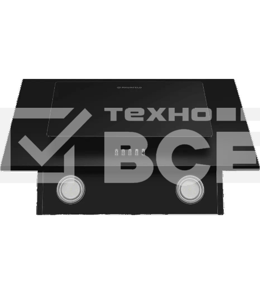 Вытяжка наклонная Maunfeld Tower 60 черный, 60 см, 700 куб. м/ч, 66 дБ