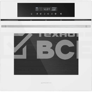 Шкаф духовой электрический Maunfeld AEOD60103W, 60л, дверца с 3 стеклами, белый