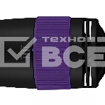 Фен-щётка Kitfort КТ-3236-1 фиолетовый/черный, 1000 Вт, фото2