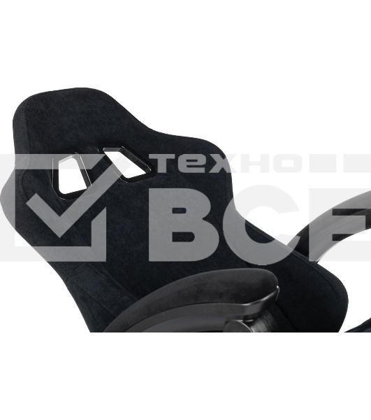 Кресло A4Tech Bloody GC-560 черный, ткань, 150 кг, подголовник, регулируемые подлокотники, механизм качания