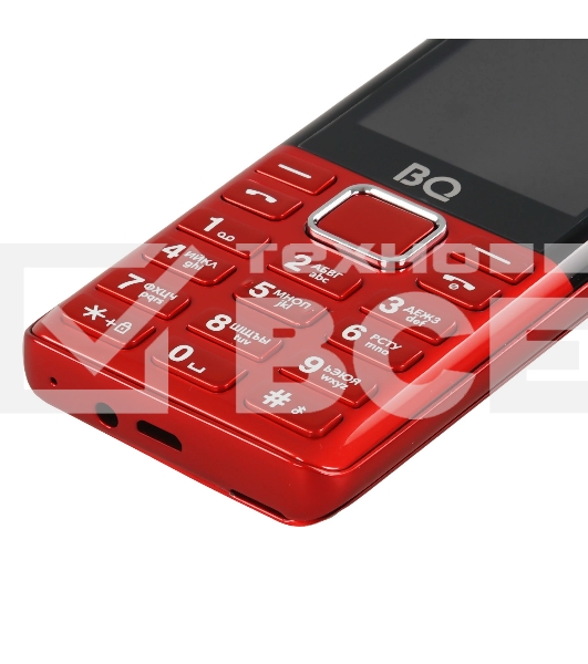 Мобильный телефон BQ 2453 Quattro красный