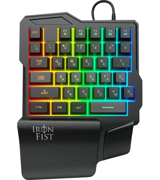 Цифровой блок Oklick 701G IRON FIST проводная, USB Type-A, чёрный