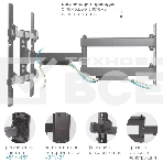 Кронштейн для телевизора Arm Media PARAMOUNT-40 черный 26