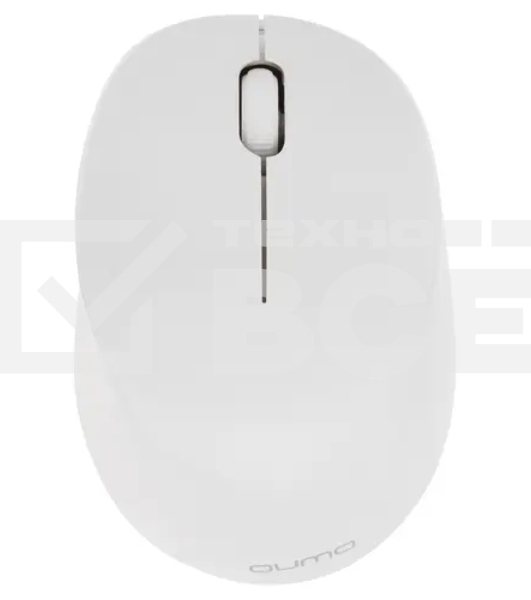 Набор клавиатура+мышь Qumo Space K57/M75 (цвет белый), беспроводной 2.4G, 104 клавиши, клавиатура + мышь, 3 кнопки, 1200 dpi