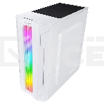Корпус ALSEYE Auro 3.0-W Mini-ITX/Micro ATX/ATX, USB2.0*2+HD Audio+USB3.0*1, 