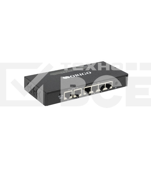 Неуправляемый PoE-коммутатор ORIGO OS1206P/60W/A1A 4x100Base-TX PoE+, 2x100Base-TX, PoE-бюджет 60 Вт, корпус металл