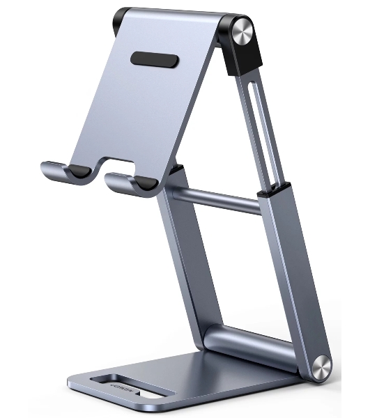 Подставка раздвижная настольная складная для телефона, планшета UGREEN LP263-50324 Gray (50324)