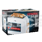 Тостер Centek CT-1420 (белый) 750 Вт, 7 уровней мощности, теплоизолированный корпус, функция отмены, фото5