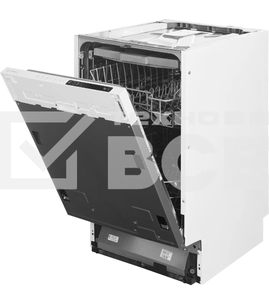 Встраиваемая посудомоечная машина Indesit DIS 2C50, белый, 44.8 см, 9 компл., 48 дБ, класс A