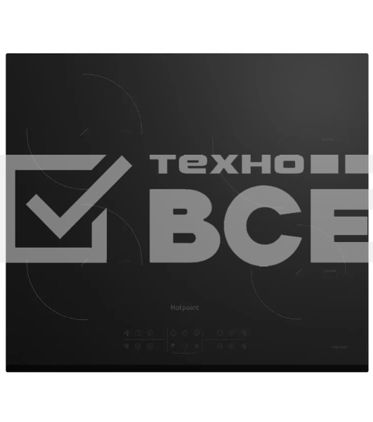 Индукционная варочная панель Hotpoint HB 1560S BF, независимая, черный