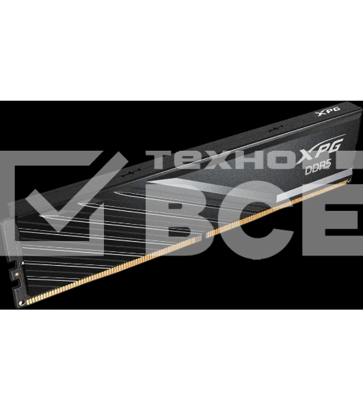 Оперативная память XPG Lancer Blade Black, DDR5, 32GB (2x16GB), 6000MHz, CL34, DIMM, с радиатором, черный