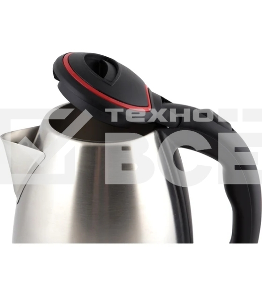 Чайник электрический Матрена MA-001 1,8 л, сталь,цвет крышки красный (005457)