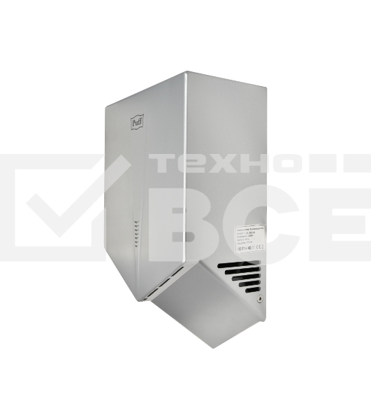 Электросушитель для рук Puff-8802С высокоскоростной, хром, 1,2 кВт