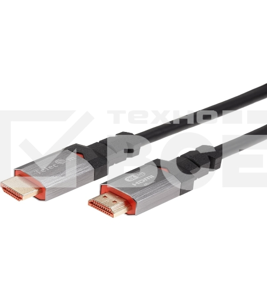 Кабель Telecom HDMI 19M/M,ver. 2.1, 8K@60 Hz 2m метал разъемы