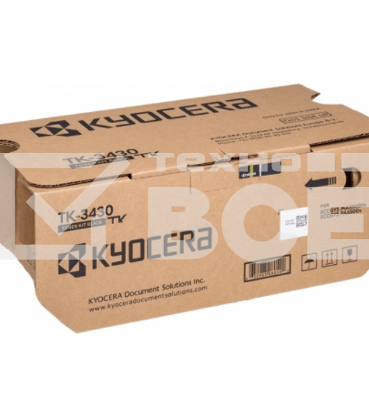 Картридж лазерный ProfiLine PL-TK-3430 для принтеров Kyocera ECOSYS PA5500x/PA6000x/MA5500ifx с бункером отработанного тонера 25000 копий ProfiLine
