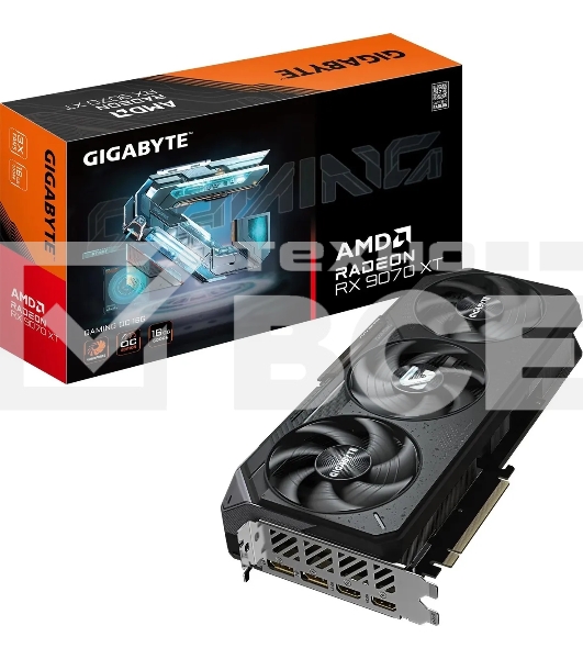 Видеокарта Gigabyte AMD Radeon RX 9070XT GAMING OC-16GD PCI-E (GV-R9070XTGAMING OC-16GD)